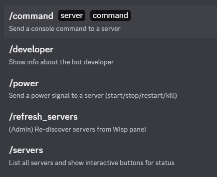 Discord Bot – Control Panel Integration for PSG-Hosting
